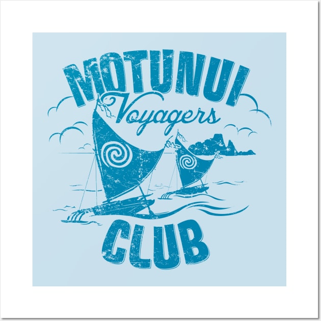 Motunui Voyagers Club Wall Art by MindsparkCreative